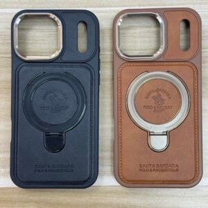Leather Phone Case with Ring-RB360